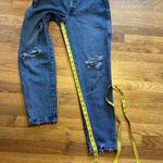 Vintage 90s Distressed Rigid Straight Leg High Waisted Jeans Denim Retro Classic Blue Size 26 Photo 3