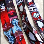 2 Nightmare Before Christmas Ribbon Lanyard Red Photo 1
