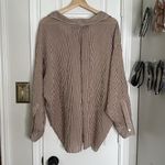 ZARA oversized stripe button down shirt Photo 8