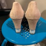 Karl Lagerfeld  Nude Block Heel Pumps Photo 2