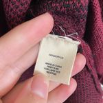 EUC | Retrology women’s burgundy & black checkered pattern cardigan sweater — PS Red Size undefined Photo 4