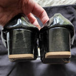 Fendi Patent Logo-Bow Ballerina Pumps Black Size 36.5 Photo 8