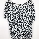 Love j  Animal Print Blouse Size Medium Photo 2