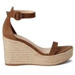 L'Agence Elysee Suede Espadrille Wedge Sandals New! Photo 0