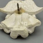 Vintage Clay Resin Handmade Christmas Angel Lapel Tie Pin Glitter Guardian Angel Size 0 Photo 6