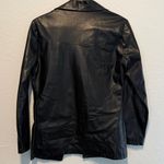 Seventy Seven Black Faux Leather Jacket Photo 6