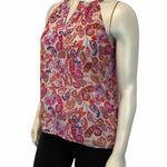 Blanc ANTIBES  Paisley Tunic Tank Top Medium Photo 2