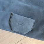ALLSAINTS NWOT Madea Suede Shoulder Bag in Steel Blue Photo 4