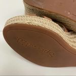 Splendid Billie Wedge Sandal Espadrille Strappy Brown/Tan Buckle Strap SZ 9.5 Photo 7
