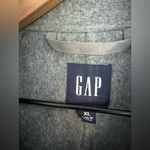 Gap  grey relaxed wool blend tie waist coat XL Minimalist double faced soft Photo 2