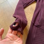 Lululemon Womens Radiant Jacket II Zip Up Maroon Red Wine Color Size 4 Photo 2