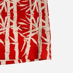 Michael Kors  Skirt
Sequins Orange White
Bamboo Pattern
Size 10 Photo 5