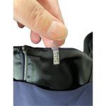 Elie Tahari ‎ color block shift dress with lamb leather shoulder straps, Size 6 Photo 9