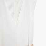 ZARA Nwt White Bohemian Woven Belt Jumpsuit Romper Photo 4