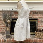 Guess COPY - NWT shimmery white sweetheart dress with back cutouts / size 10 Photo 4