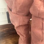 Cato Pink Faux Suede Heeled Boots Size 11 Wide Photo 5