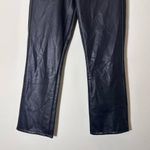 MOTHER Denim MOTHER The Insider ankle faux leather pants black size 26 Photo 4