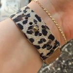 Leopard Apple Watch band (38mm) Tan Photo 1
