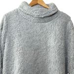 Marc New York Performance Gray Sherpa Pullover Women L Fleece Funnel Neck Cozych Photo 3