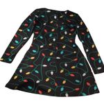 Tipsy Elves  Long Sleeve Twinkle Light Dress Size Medium Photo 4