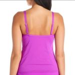 Bleu Rod Beattie  Tankini Top Lets Get Twisted Underwire Purple 12D Photo 1