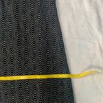 Dress Barn size 4 small y2k Black Silver Wavy Patterned Fabric lbd metallic 90s Photo 4