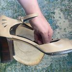 Etienne Aigner Vintage 90s Eitenne Aigner Vow tan leather ankle strap mary janes, size 8.5M Photo 14