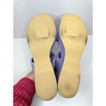 BP Raquelle Wedge Sandal Womens Size 8.5 in Purple Slip On Platform Photo 8