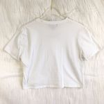 Juicy Couture 🔃 Black Label Logo White Crop Top Photo 2