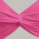 NWOT Solid V Neck Bikini Top, Twisted High Photo 4