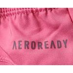 Adidas  Womens Size XL Aeroready 3 Stripes Knit‎ Short Pacer Pink Photo 2