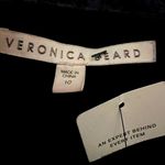 Veronica Beard NWT  Aura Asymmetrical skirt in black/blue 10 Photo 1