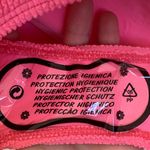 Good American NWT Always Fits Shoulder One-Piece Swimsuit in Bright Pink Photo 6