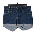 BDG  Blue Denim Shortie Medium Wash Cut Off‎ Low Rise Denim Shorts Size 26 Photo 0