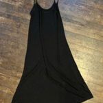 ZARA Black Slip Midi Dress Women's SMALL 90s Y2K Style Photo 0