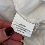 Hello Molly Womens Shirred Strappy Open Back Maxi Dress White Size Medium NWT Photo 6