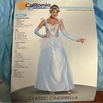 California Costumes Light Blue Fairy Tale Maxi Dress Size XL Photo 4