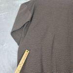 Pom Pom Frank Owen Vintage Sweater Wool Leather‎ Batwing Sleeve Brown Black Sz S Photo 10