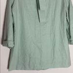 Habitual  Nat boxy linen blend blazer in sky gray Photo 7