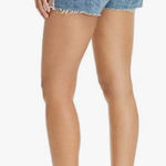 Rag and Bone 🆕 Rag & Bone Women's Two Tone Double Blue Cutoff Denim Jean Shorts Size 25 Photo 0