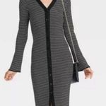 A New Day New Black Striped Women's Dress Small/Medium Photo 0