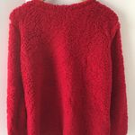 Red Sweater Cardigan, XL Photo 2