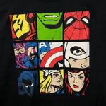 Marvel The Avengers Superhero Close-Up Tiles Comics Tee L Photo 1