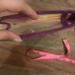 Sephora Makeup Bag Unused plastic rainbow pride travel bag cosmetic new Photo 5