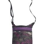 Lug Skipper Women's Handbag Purse Quilted Camouflage Berry Crossbody Bag RFID Purple Photo 3