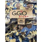 GiGio Plus‎ Dress Blue Tiered Midi 1XL Boho Peasant Size 1X Photo 5