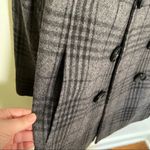 New York & Company Peacoat Gray Black Plaid Size 4 Photo 4