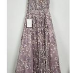 Mac Duggal NWT 20131 Floral Embroidered V-Neck Gown Dress Size 4 Photo 5