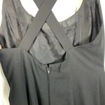 Saks 5th Avenue Vintage Black Strap Back Mermaid Special Occassion Dress New w Tag W-677 Sz 10 Photo 5