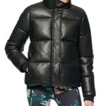 Marc New York Performance Faux Leather Puffer Jacket Photo 0